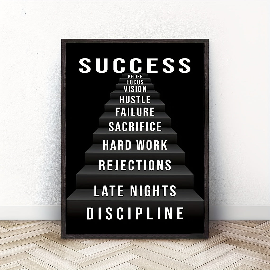 Stairway To Success Motivational Inspirational Quotes