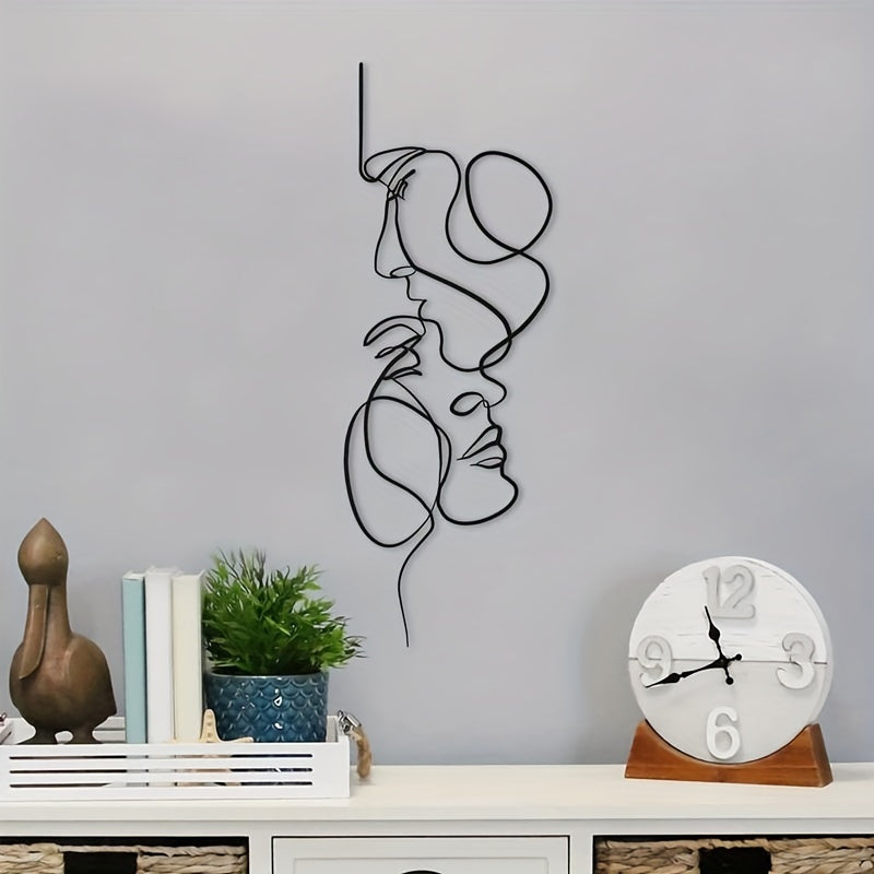 Facial Line Wall Decor