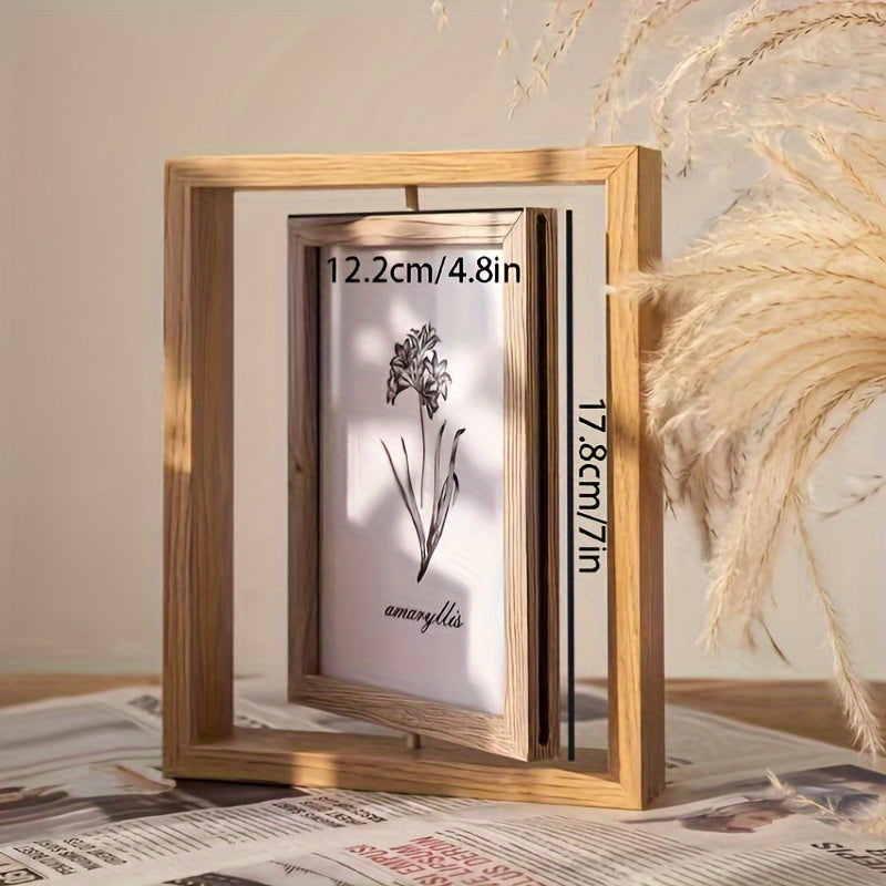 Sided Rotating Photo Frame