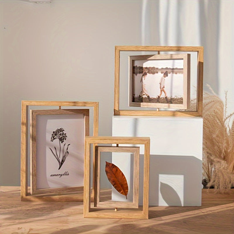 Sided Rotating Photo Frame