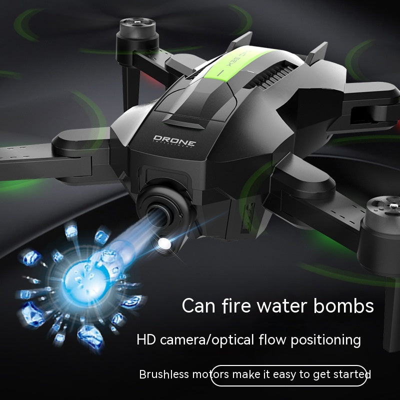 Brushless Double-shot Aerial Photography Water Bomb Interactive Folding Remote-controlled Unmanned Vehicle