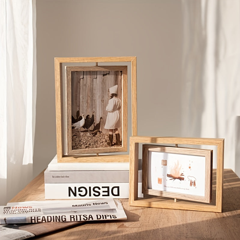 Sided Rotating Photo Frame