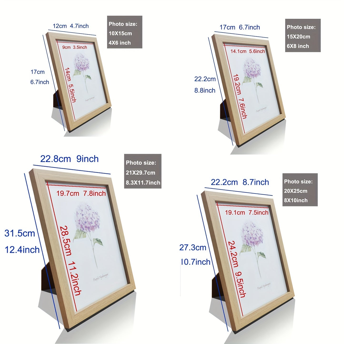 ATOBR ART Classic Wooden Photo Frame