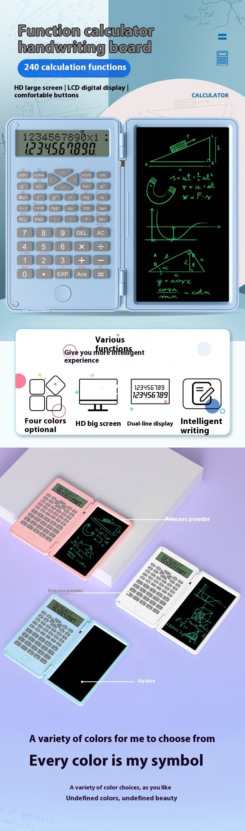 New Scientific Calculator Accounting Special Portable