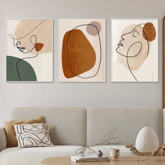 Abstract Geometric Line Wall Art