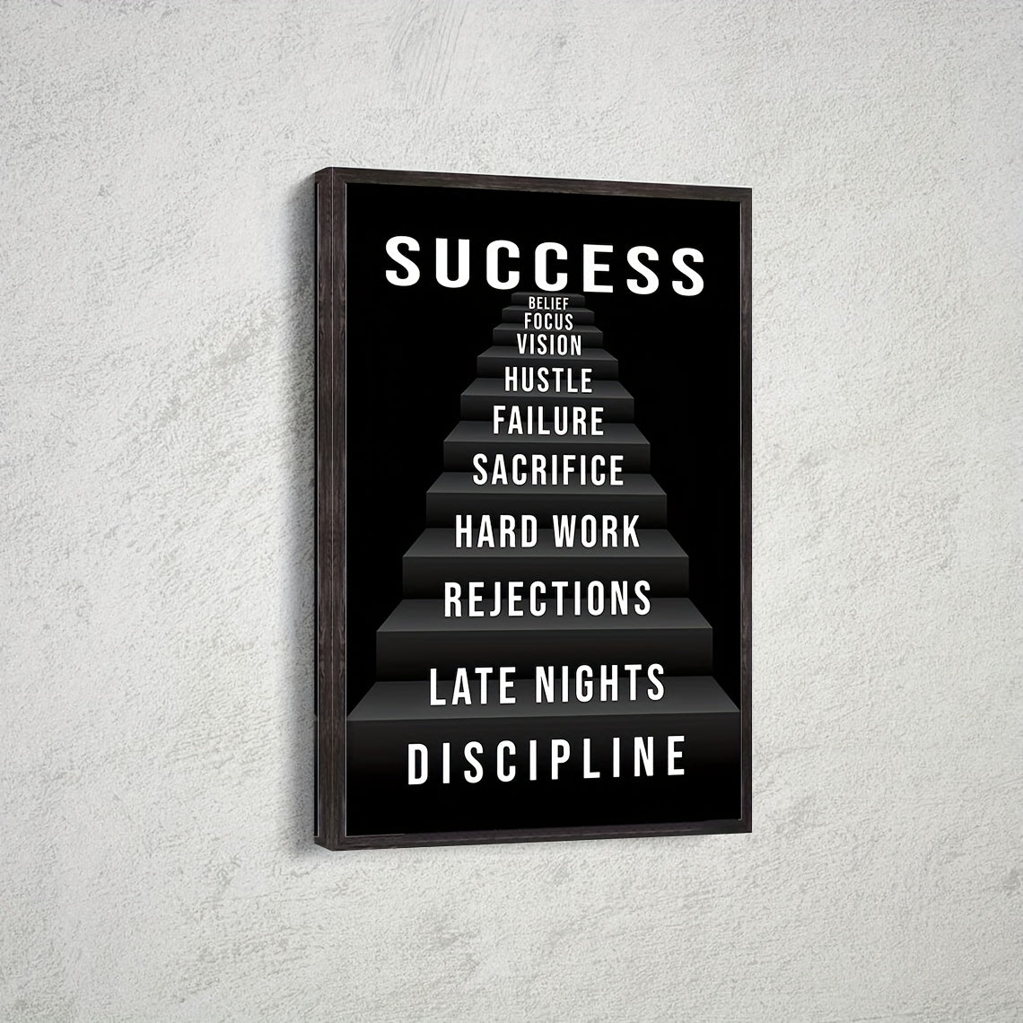 Stairway To Success Motivational Inspirational Quotes