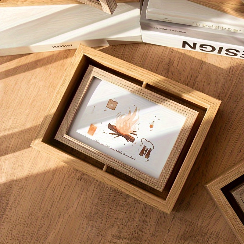 Sided Rotating Photo Frame