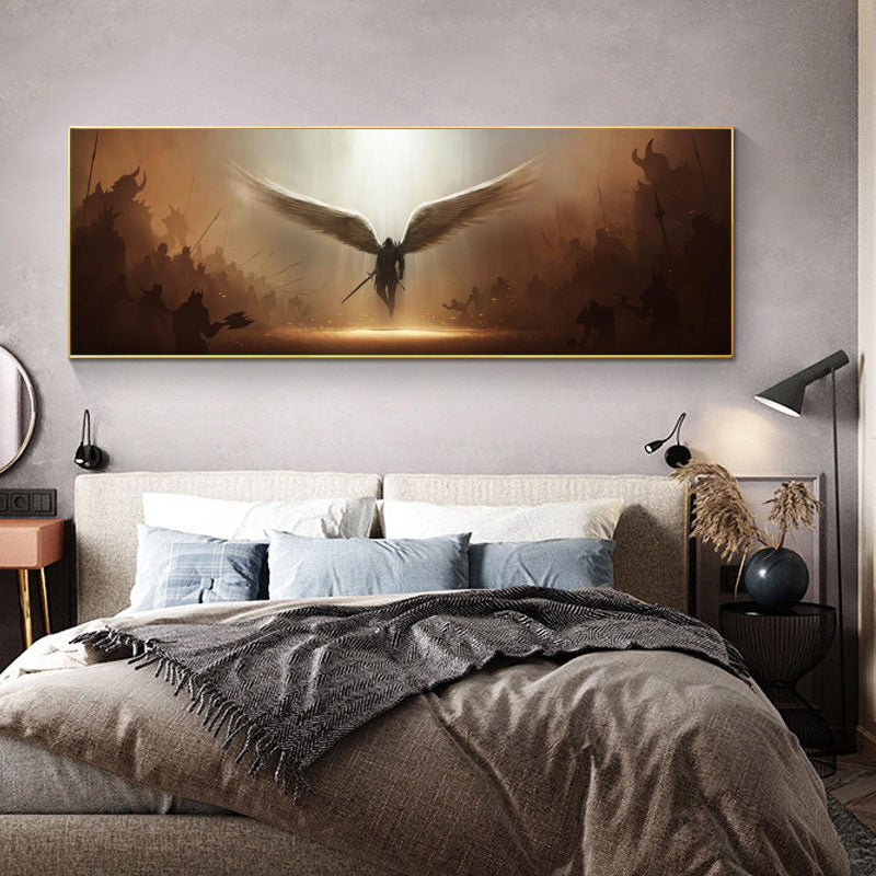 Angel Of Justice Wall Art Poster Canvas Painting