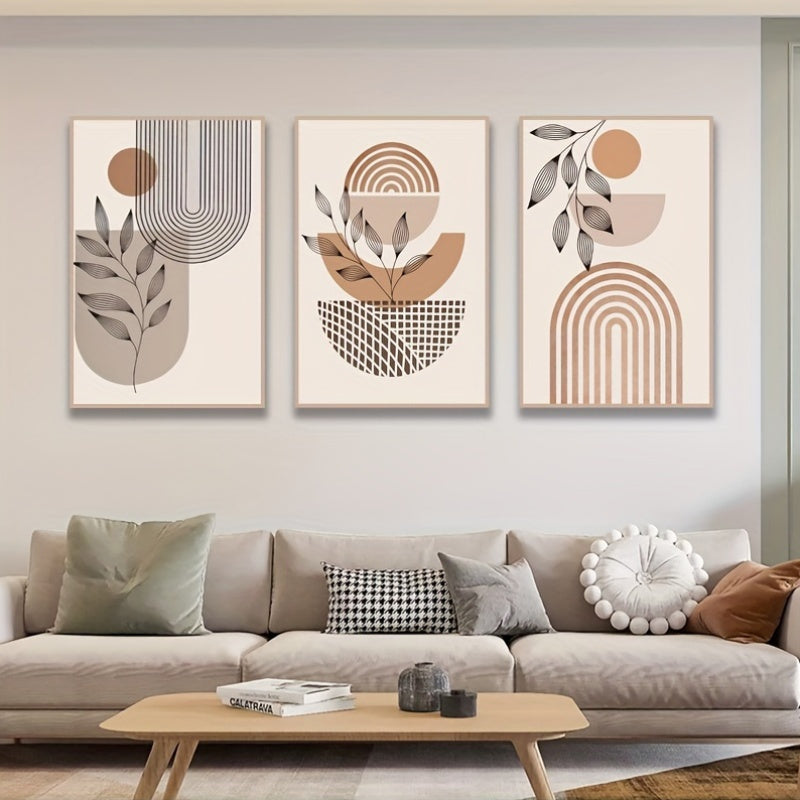 Bohemian Style Minimalist Art Print Wall Set