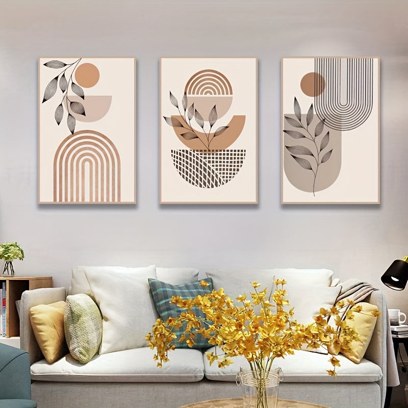 Bohemian Style Minimalist Art Print Wall Set